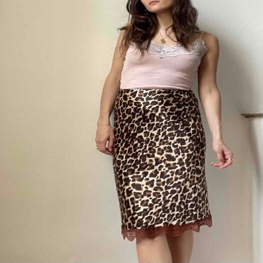 Leopard skirt