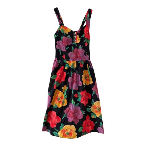 Floral midi dress