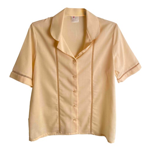 Openwork blouse