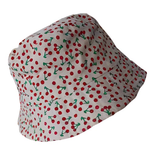Cherry cotton bucket hat