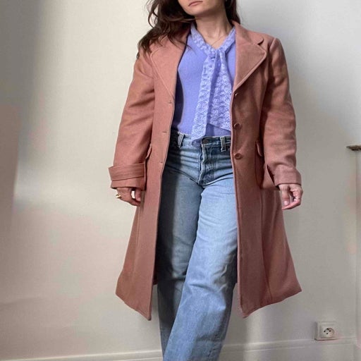 Long wool coat