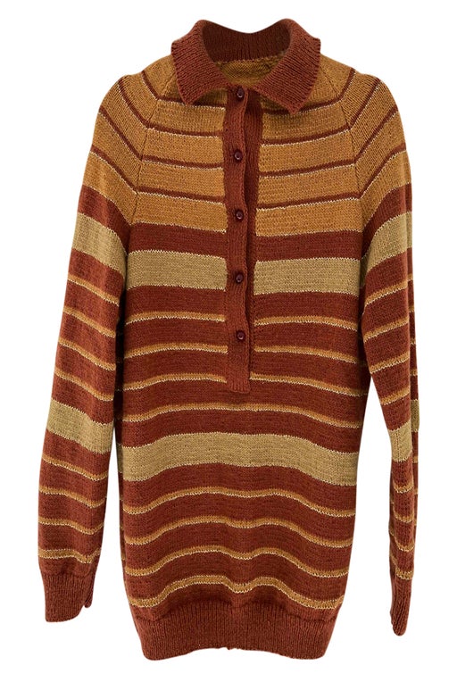 Wool and lurex sweater
