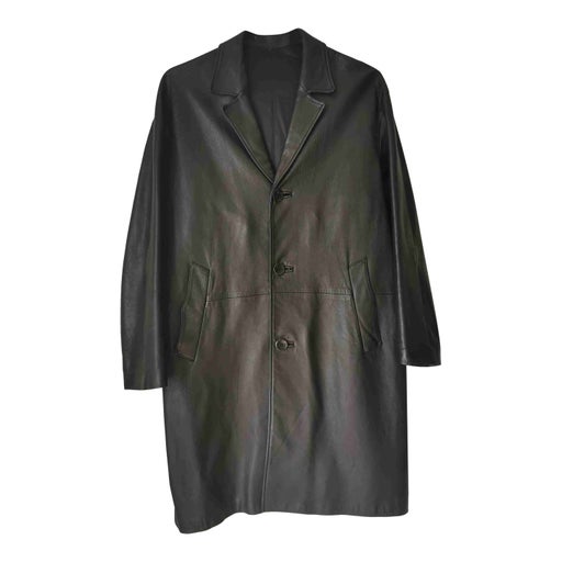 Trench en cuir