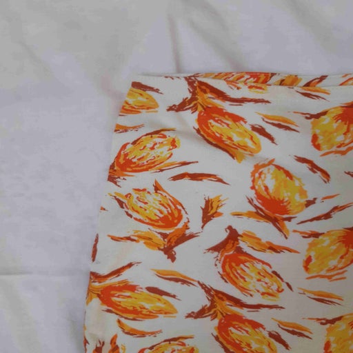 Cotton mini skirt