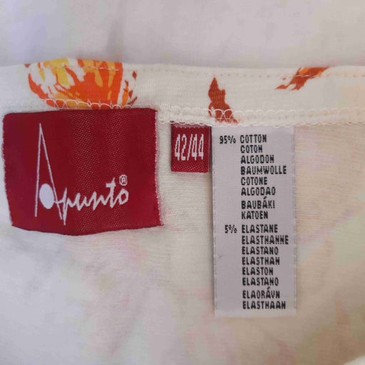 Cotton mini skirt