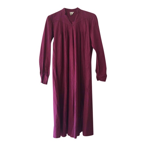 Robe longue en coton