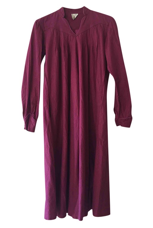 Robe longue en coton