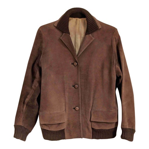 Blouson en daim