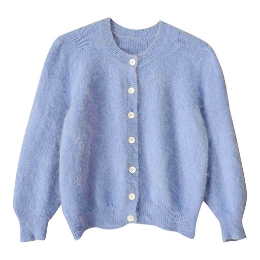 Angora cardigan