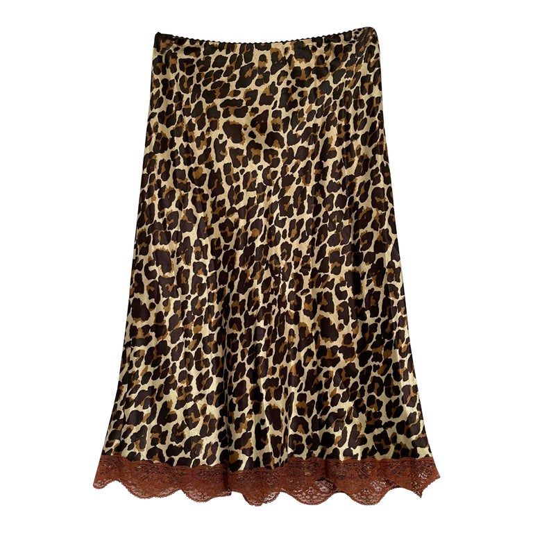 Leopard skirt
