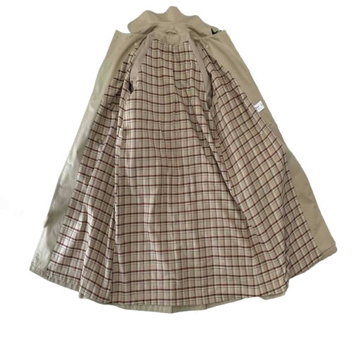 Belted trench coat