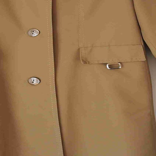 Canvas trench coat