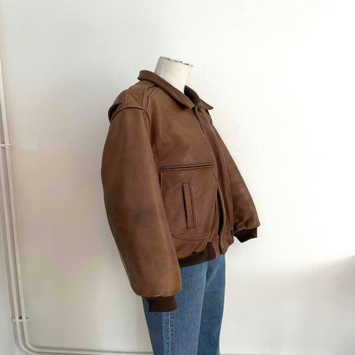 Leather jacket