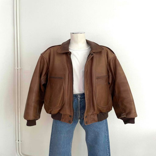Leather jacket