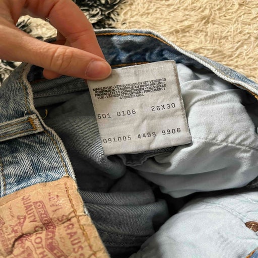 Levi's 501 W26L30 jeans