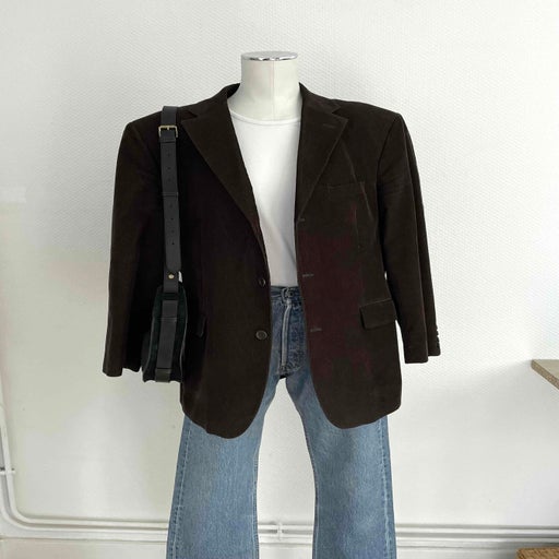 Velvet blazer