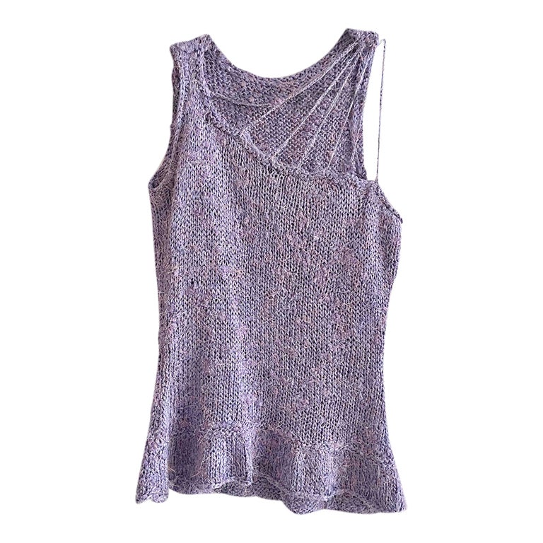 Mesh tank top