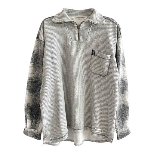 Sweat-shirt à carreaux