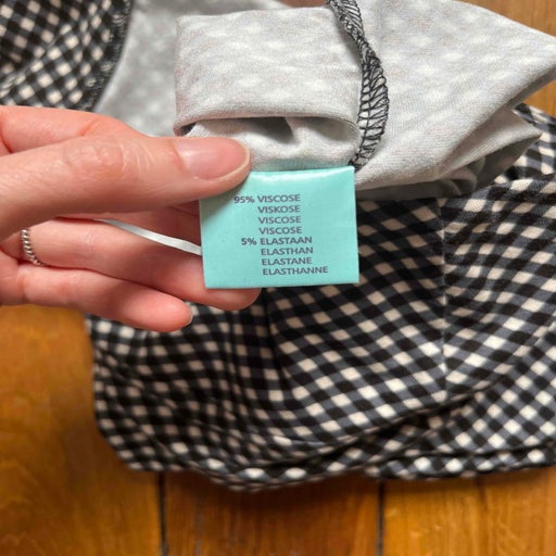 Gingham skirt