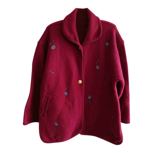 Boiled wool jacket