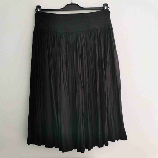 Pleated midi skirt