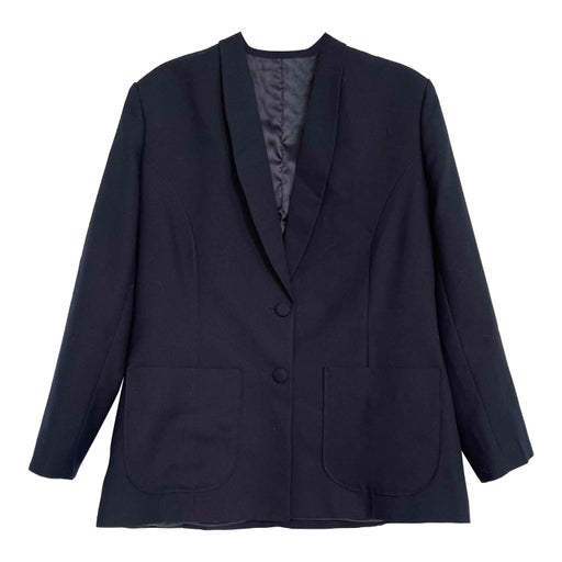 Knit blazer