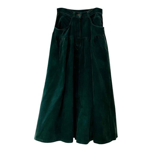 Corduroy skirt