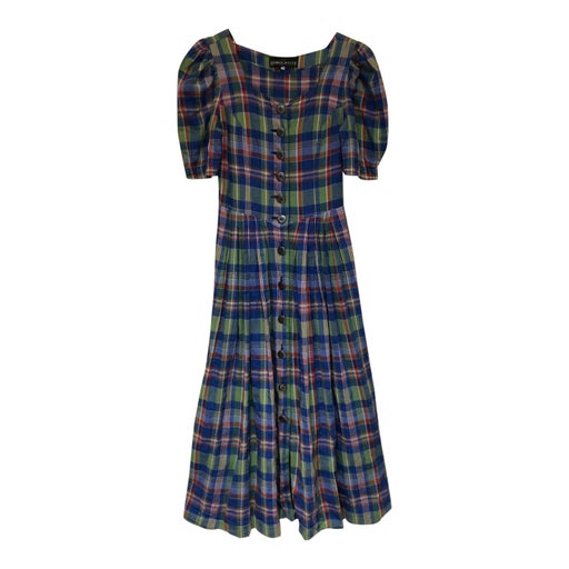 Austrian plaid dress