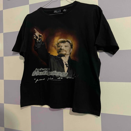 T shirt Johnny Hallyday pour femme Imparfaite