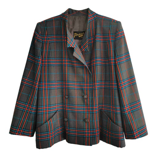 Blazer tartan