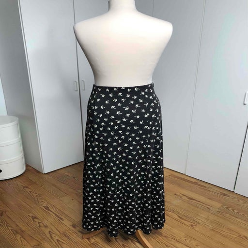 Long floral skirt