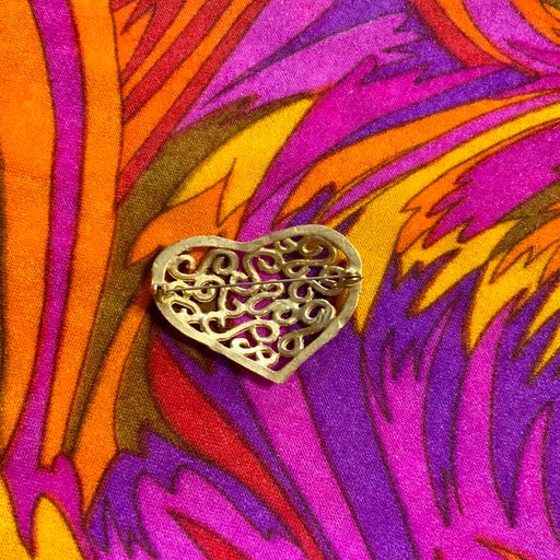heart brooch