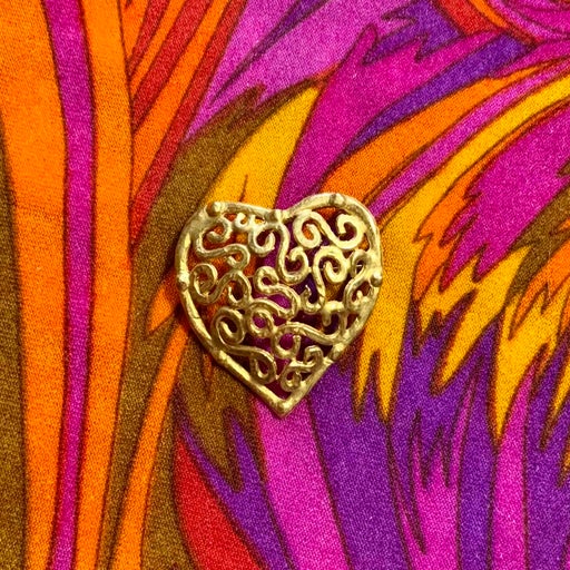 heart brooch