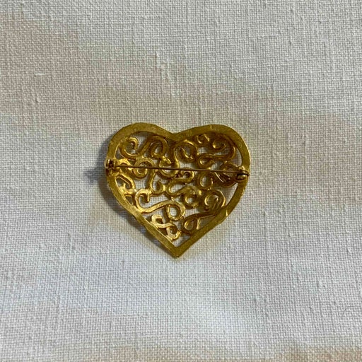 heart brooch