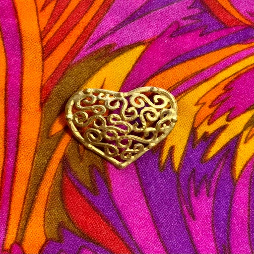 heart brooch