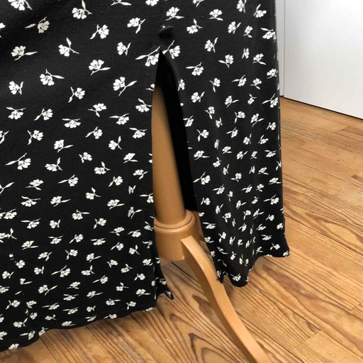 Long floral skirt