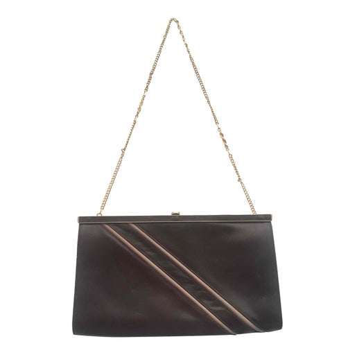 Leather shoulder bag