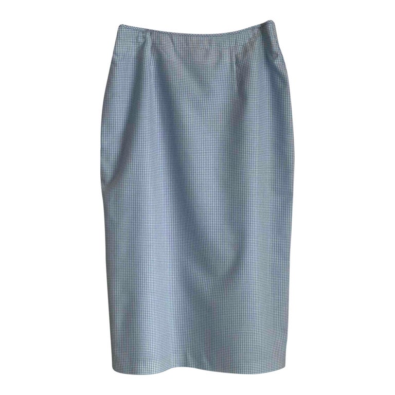 Gingham skirt