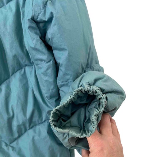Quilted down jacket