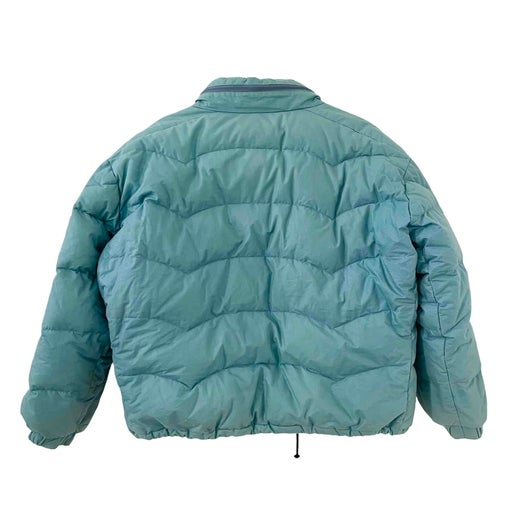 Quilted down jacket