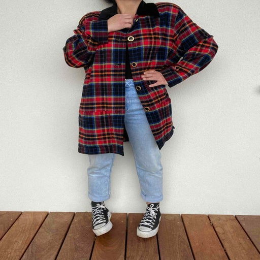 Long cotton jacket