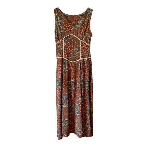 Long floral dress