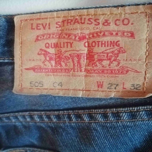 Levi's 505 W27L32 jeans
