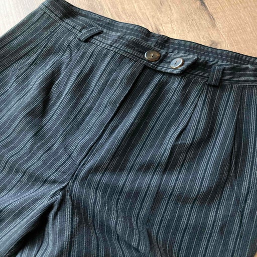 Straight striped pants