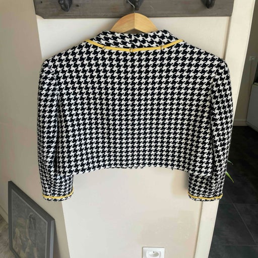 Houndstooth jacket,