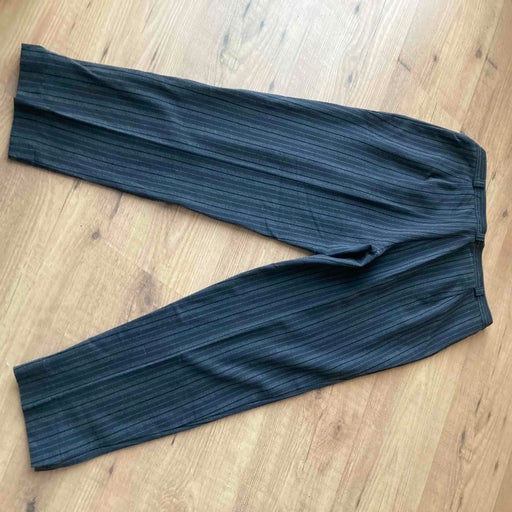 Straight striped pants