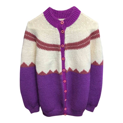 Wool cardigan