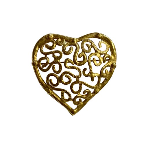 heart brooch