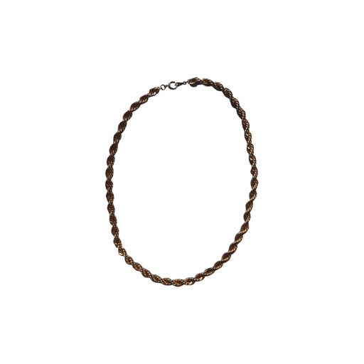 Twisted chain necklace
