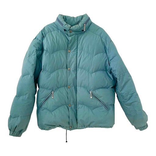 Quilted down jacket